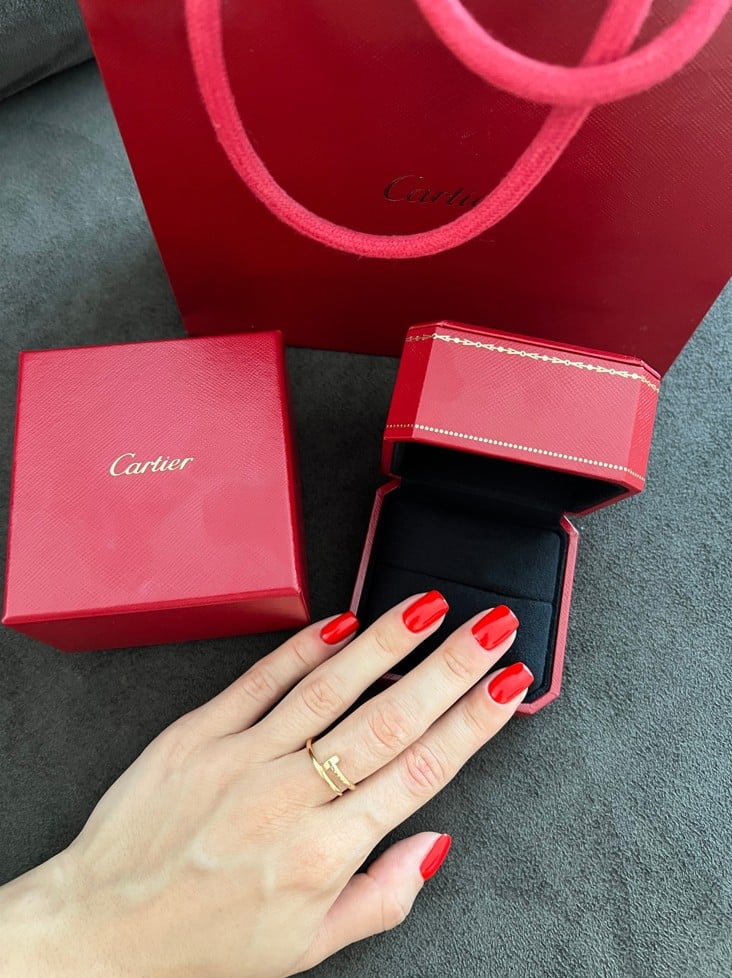 genuine Cartier ring