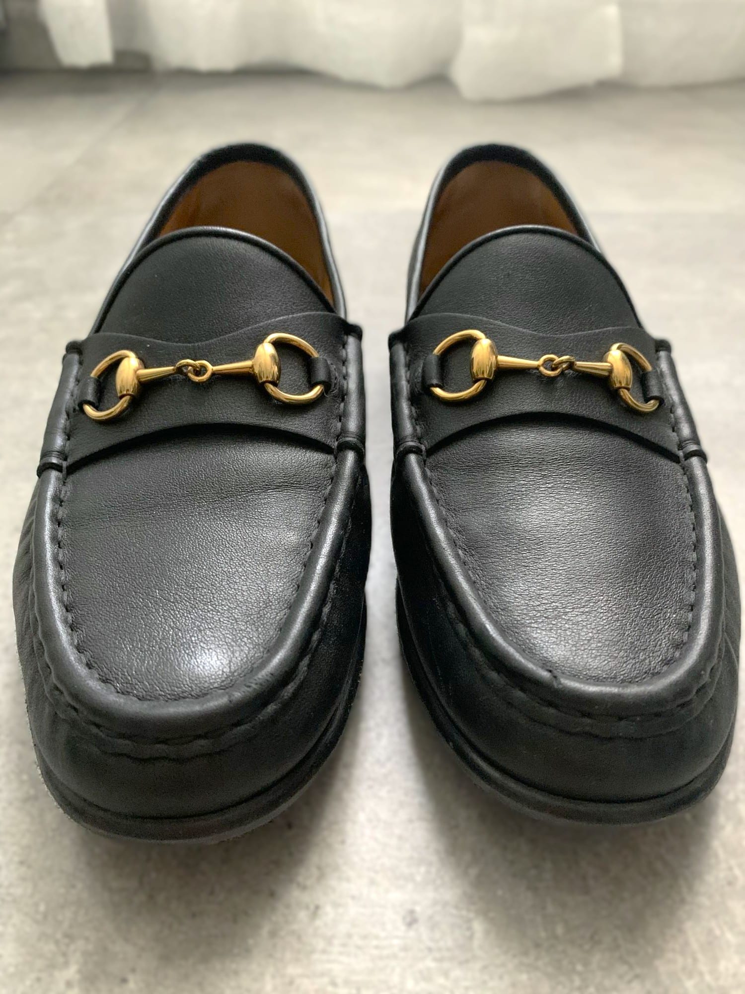 second hand gucci loafers